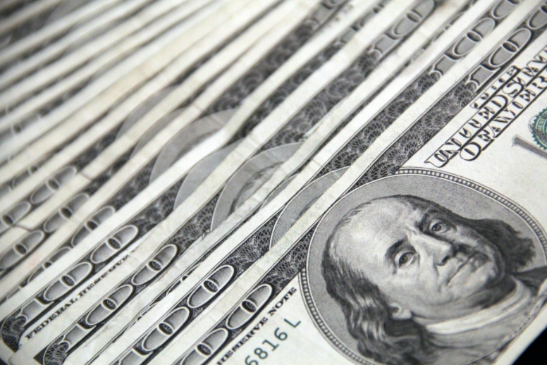 US dollar bills