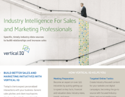 Industry Intelligence for Sales and Marketing Professionals