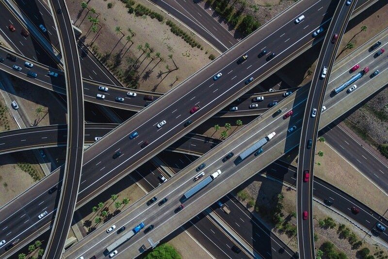infrastructure roadway overpass