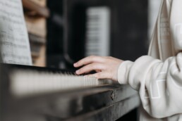 piano keyboard; building trust