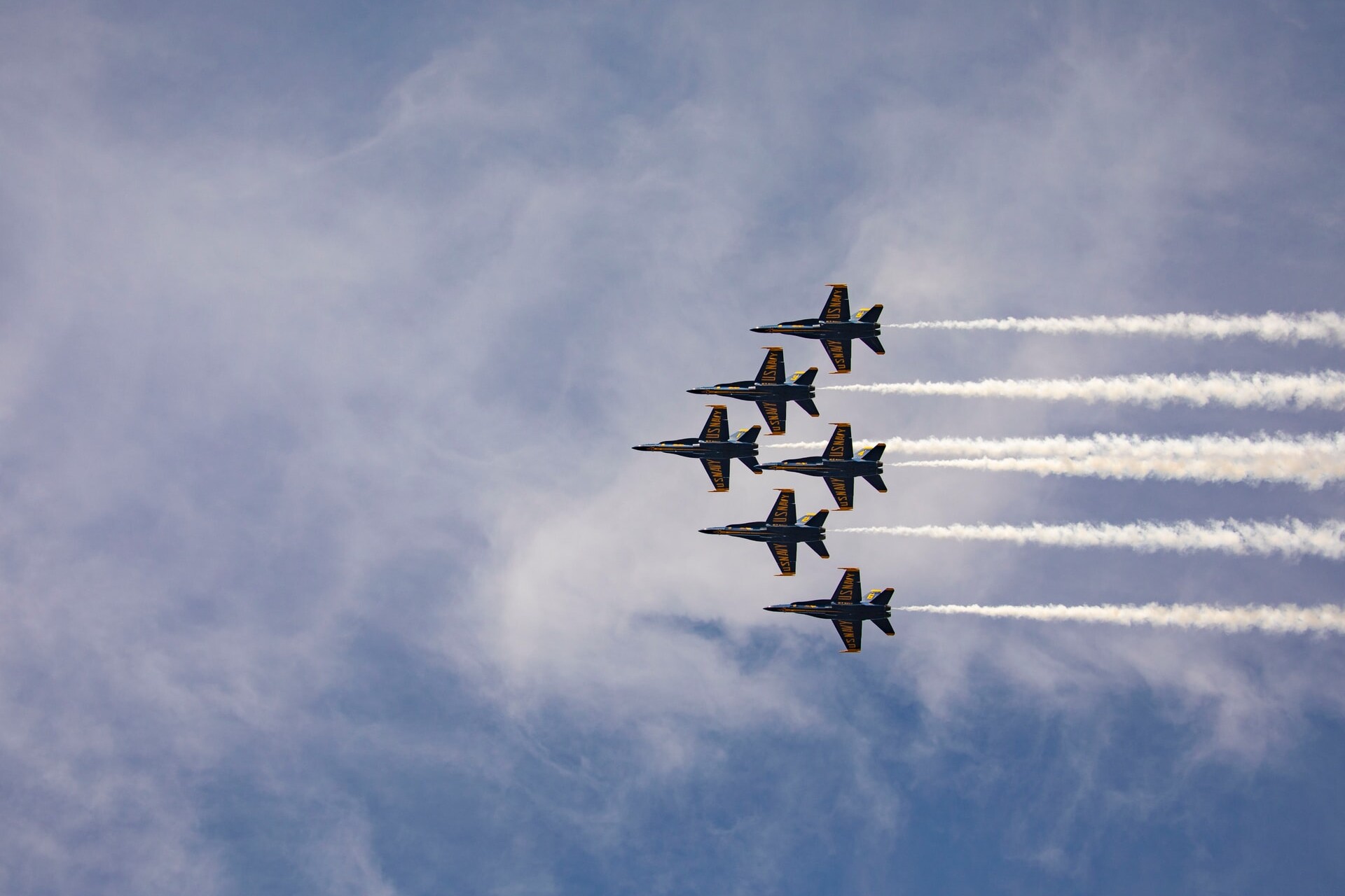 Planes in air show