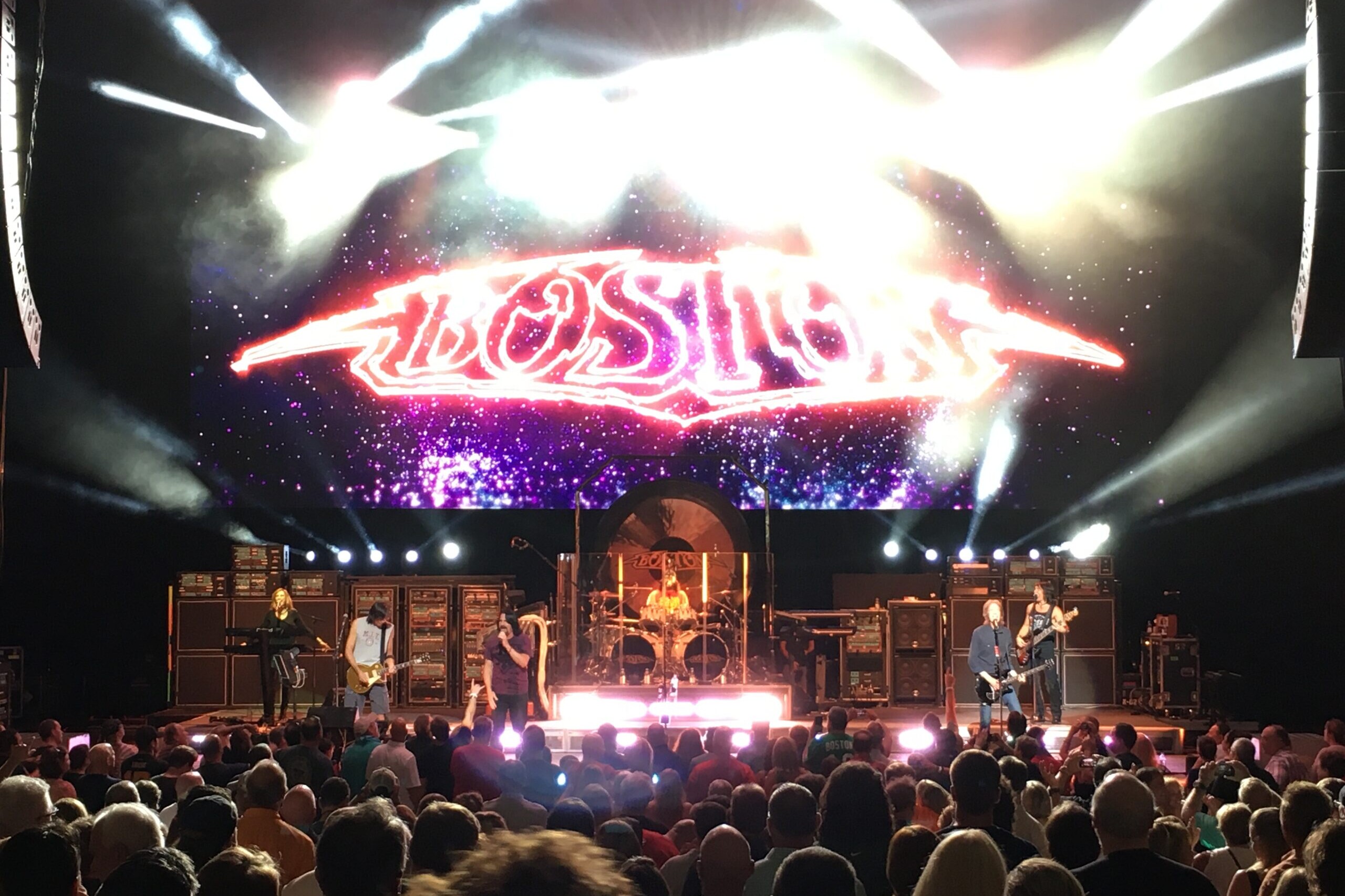 Band playing show