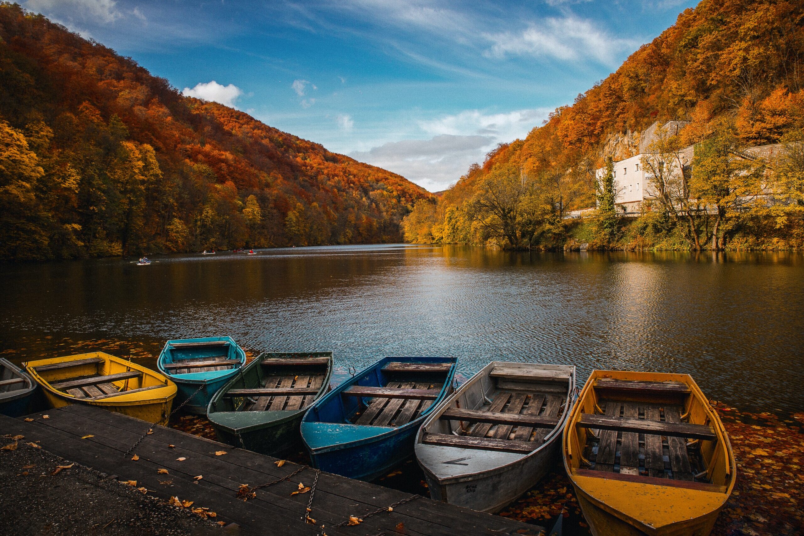 Boats on water