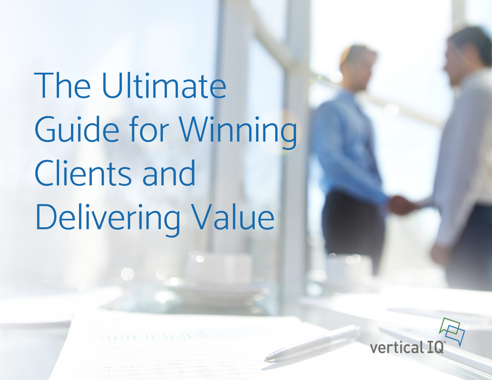 The Ultimate Guide for Winning Clients and Delivering Value eBook cover helping boost credibility