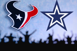 Houston Texans and Dallas Cowboys logo