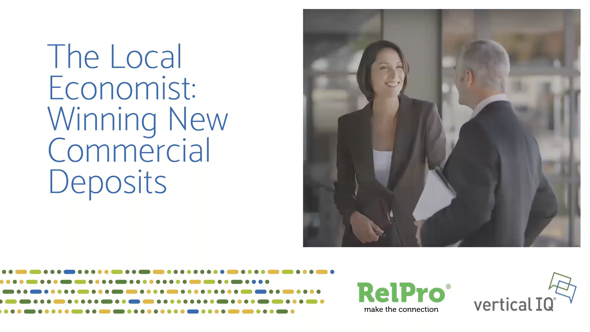 The Local Economist: Winning New Commercial Deposits